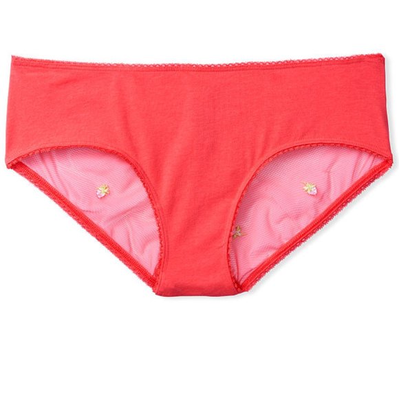 Last Pair! VS XS 🍓Strawberries🍓Embroidered Hiphugger NWT Adorable Strawberries - Picture 7 of 15